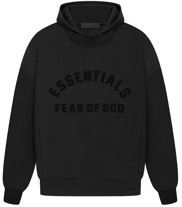 Fear of God Essential Hoodie “Jet Black”