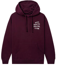 Load image into Gallery viewer, Anti Social Club Club “Mind Games” Hoodie Maroon
