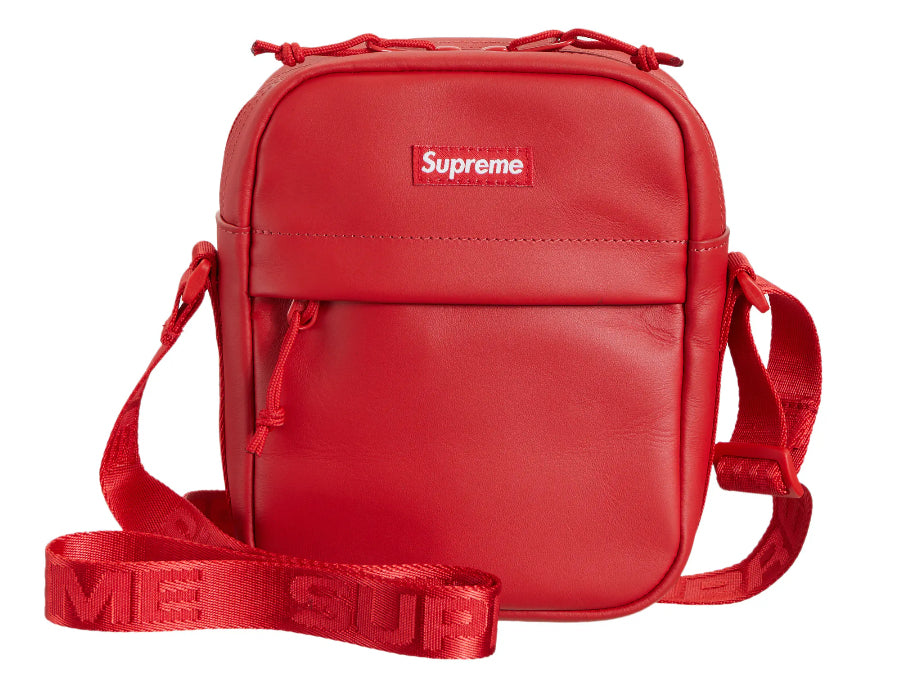 Supreme Leather Shoulder Bag